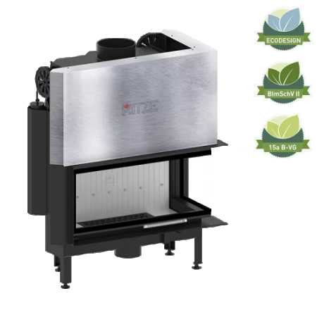 ΕΝΕΡΓΕΙΑΚΟ ΤΖΑΚΙ ΑΕΡΟΣ HITZE ALBERO 19 KW ΜΕ ΔΕΞΙ ΣΥΡΟΜΕΝΟ ΤΖΑΜΙ